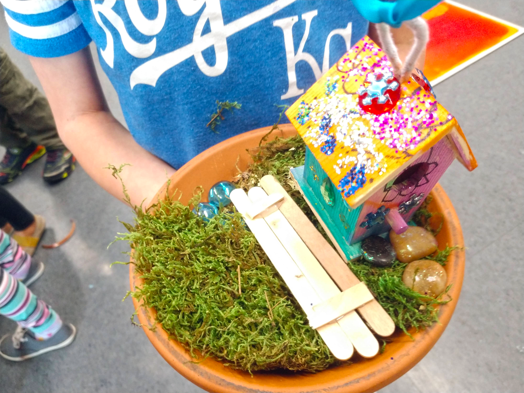 How to host your own Fairy House Art Activity for Kids Camps, Classes, and Birthday Parties