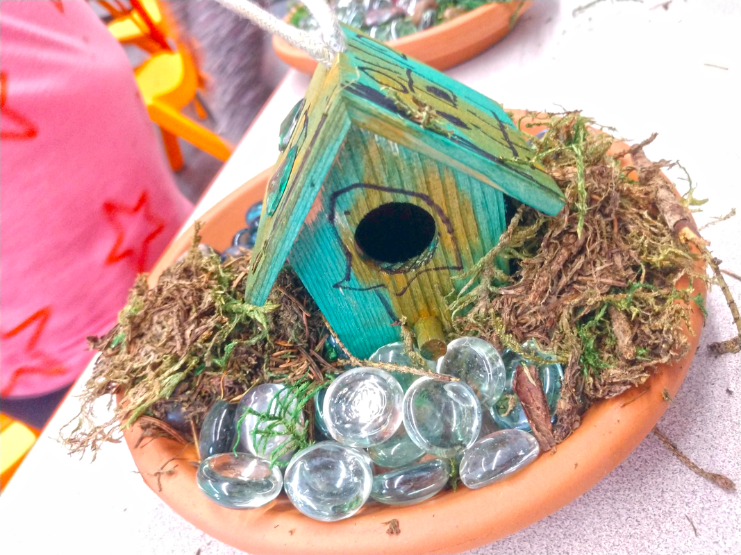 How to host your own Fairy House Art Activity for Kids Camps, Classes, and Birthday Parties