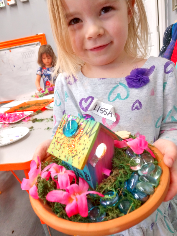 How to host your own Fairy House Art Activity for Kids Camps, Classes, and Birthday Parties