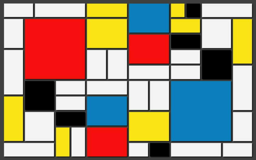 Teaching Art History to Preschoolers can be engaging and full of process art invitations. Check out our favorite art activities inspired by Piet Mondrian.
