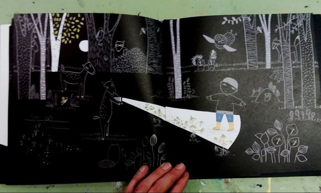 Hands-on, age appropriate learning, for preschoolers in the art room. We explore the concept of contrast (light and dark) through story and playful art making. 